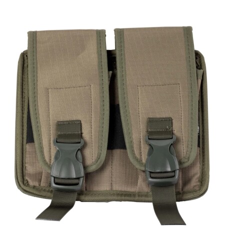 Porta cargador doble de fusil para sistema molle - CIA Militar Verde