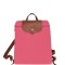 Longchamp -Mochila Longchamp plegable de nylon con cierre, Le pliage M Fucsia