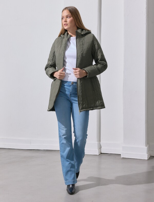 Campera Capitoneada OLIVA