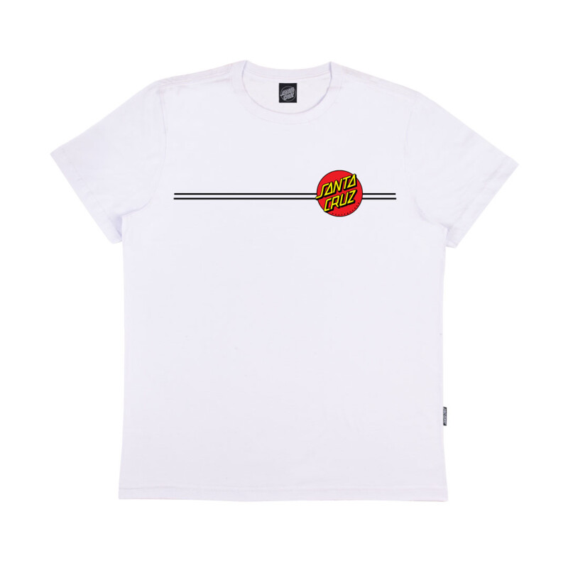 Remera Santa Cruz Classic Dot - Blanco Remera Santa Cruz Classic Dot - Blanco