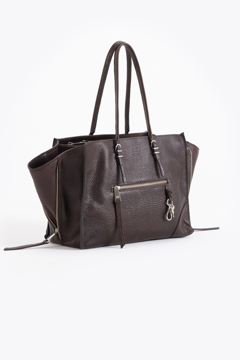 TOTE BARROQUE SMALL Chocolate