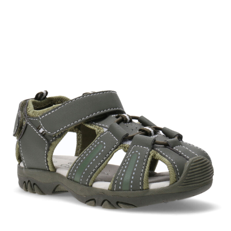 Sandalias de Niño Croco Kids RICK con velcro Verde