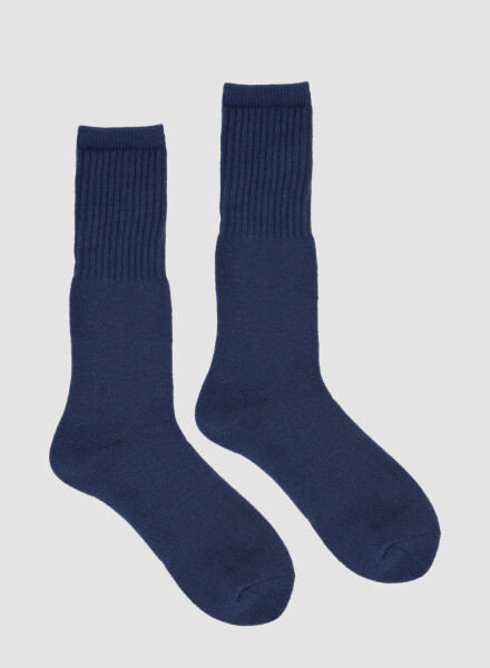 Medias abrigo work Azul