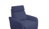 Poltrona Reclinable - Eléctrica 100% de cuero - Margot Azul