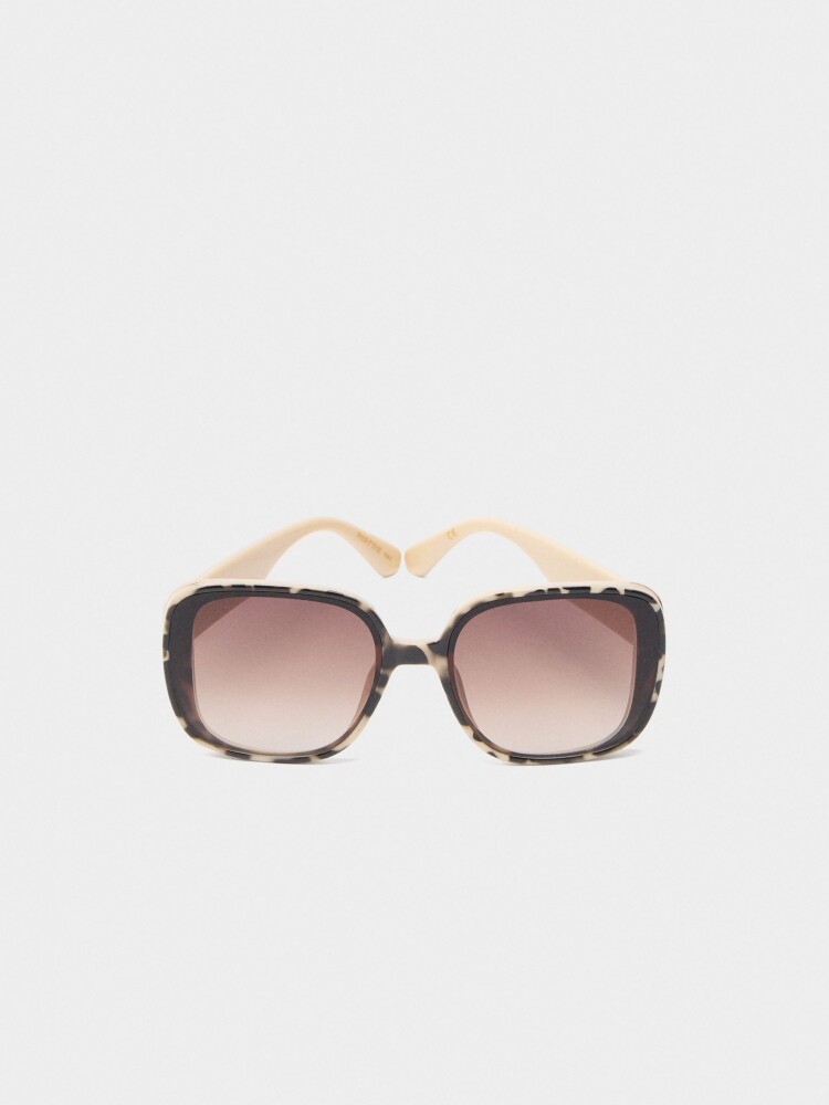 Gafas De Sol Cuadradas negro