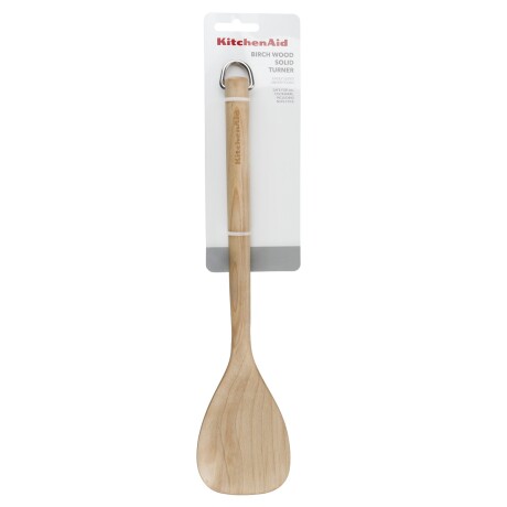 Cuchara de madera ancha con gancho KitchenAid Cuchara de madera ancha con gancho KitchenAid