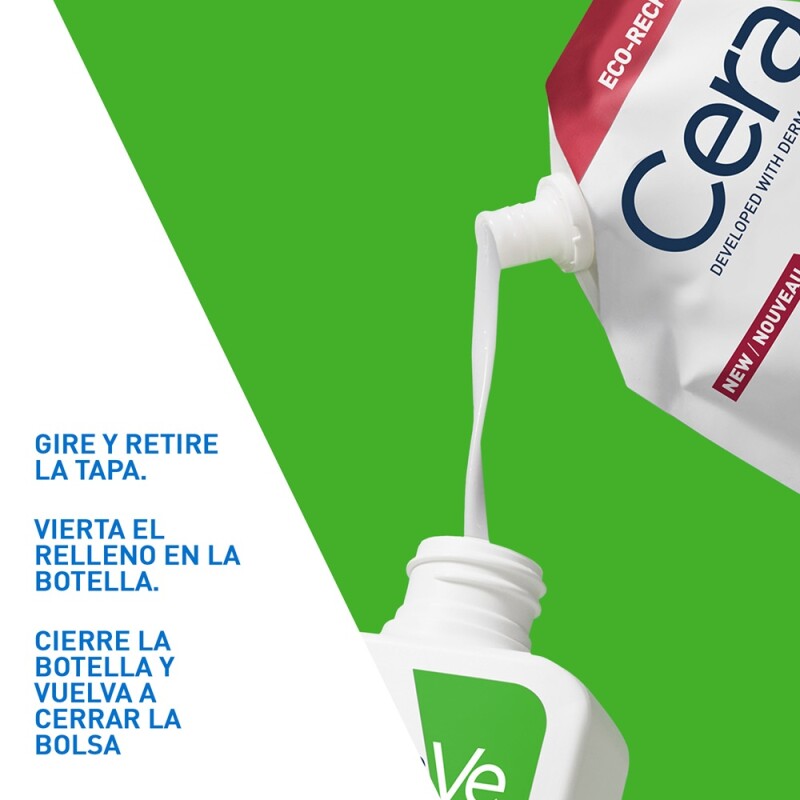 Cerave Limpiador Hidratante Refill 473 Ml. Cerave Limpiador Hidratante Refill 473 Ml.