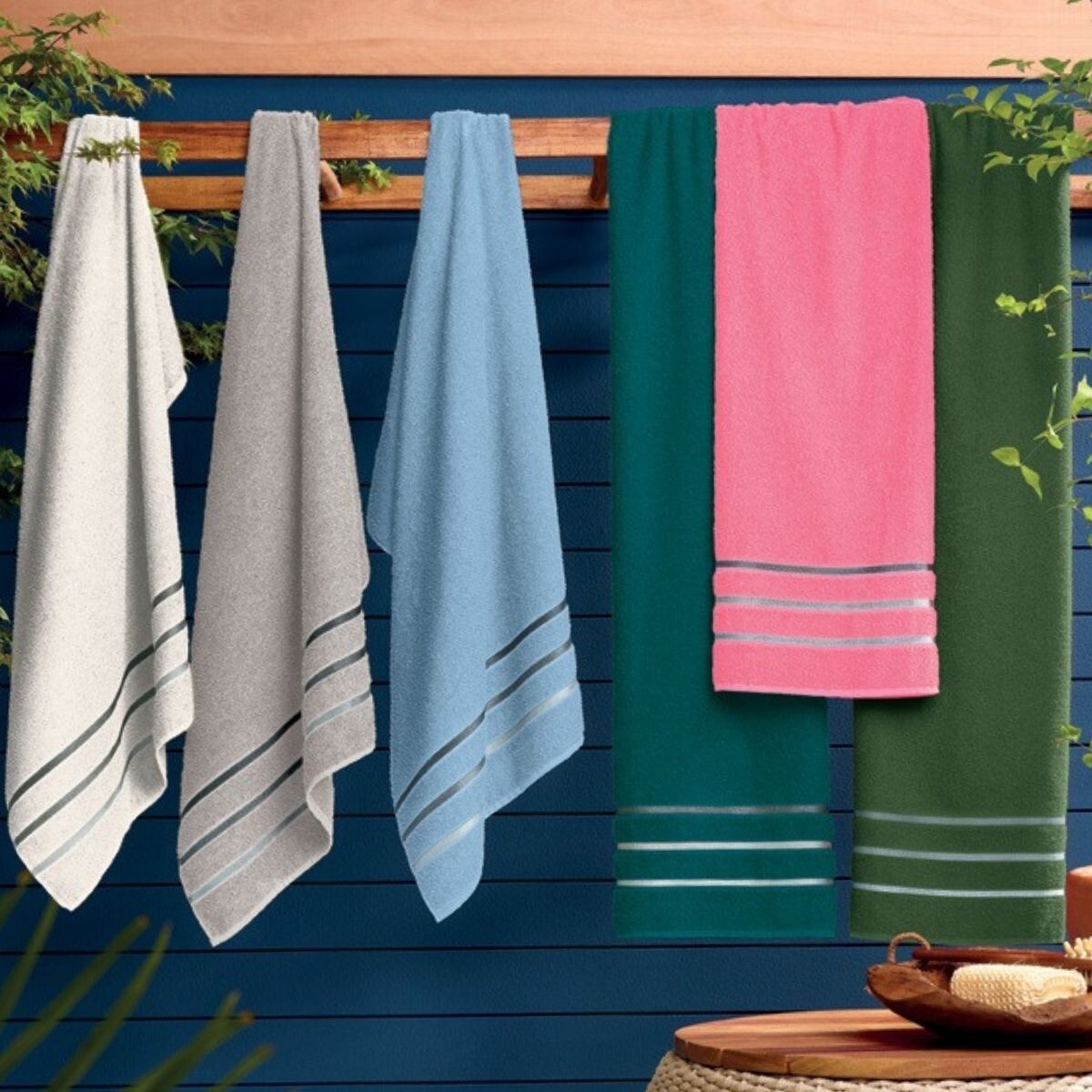 TOALLA DE BAÑO 70X130 - GRIS 