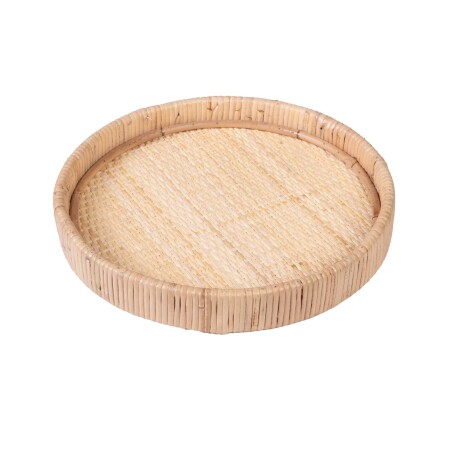 BANDEJA RATTAN NATURAL-BEIGE TRT 2310