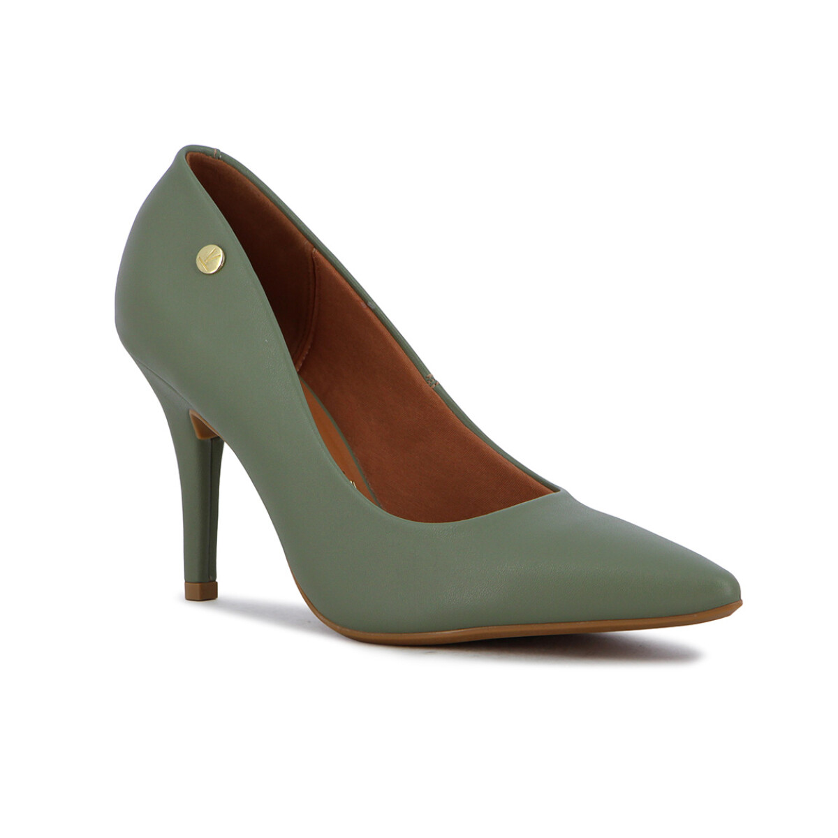 Vizzano Zapato Clasico Dama Punta Fina Taco Alto Lxv - Verde 