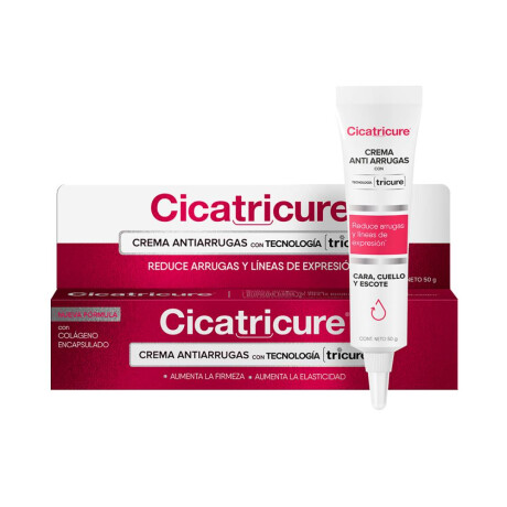 Crema Cicatricure Tricure Antiarrugas 50 Gr