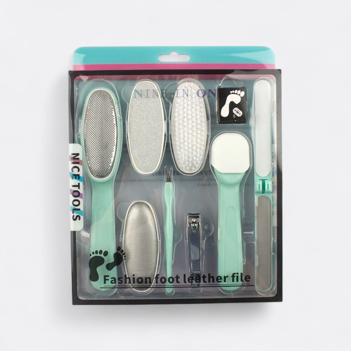 Set De Pedicura - Verde 