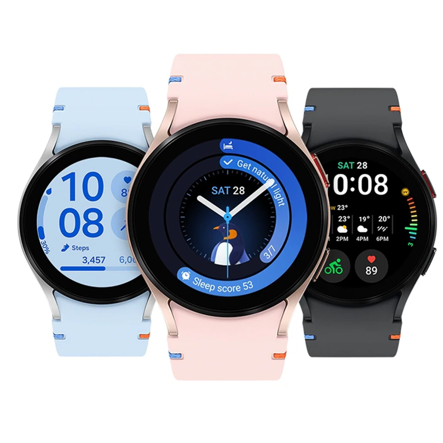 Smartwatch samsung rosa online