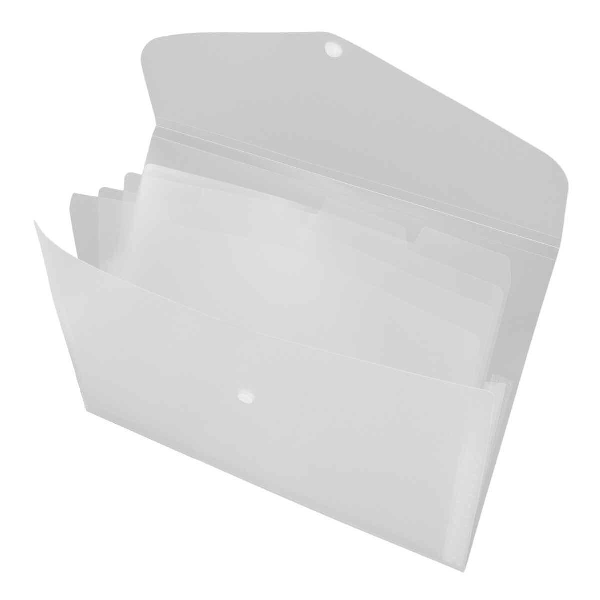 Sobre PVC A4 con broche y 5 divisiones 