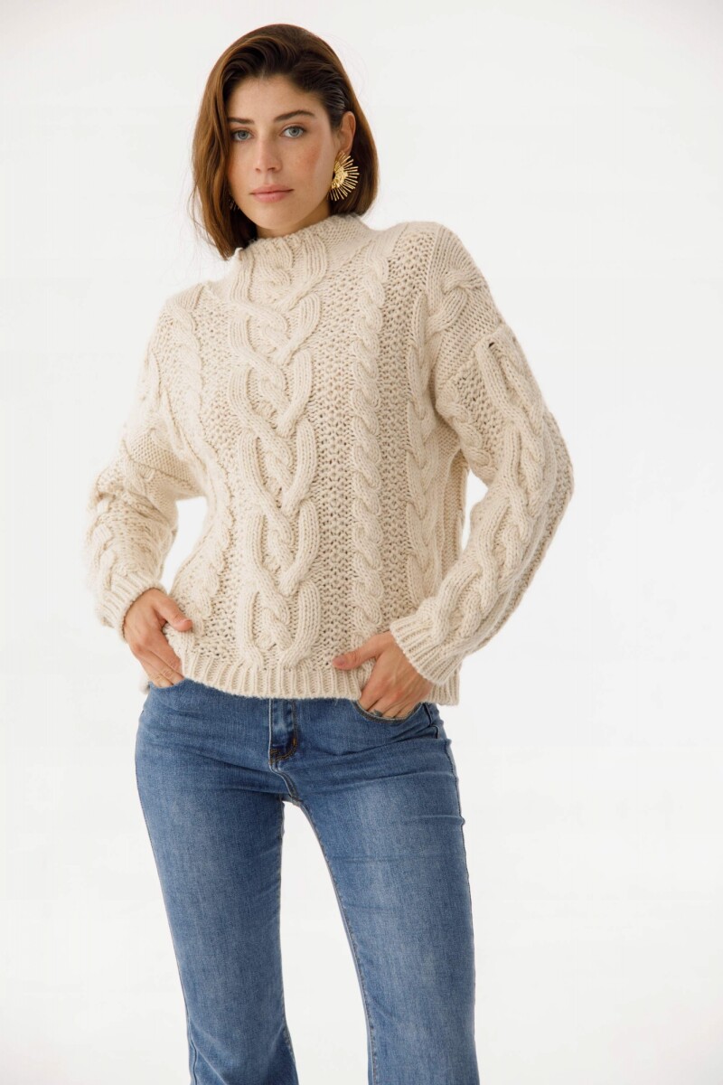 Sweater Roberta - Crudo 