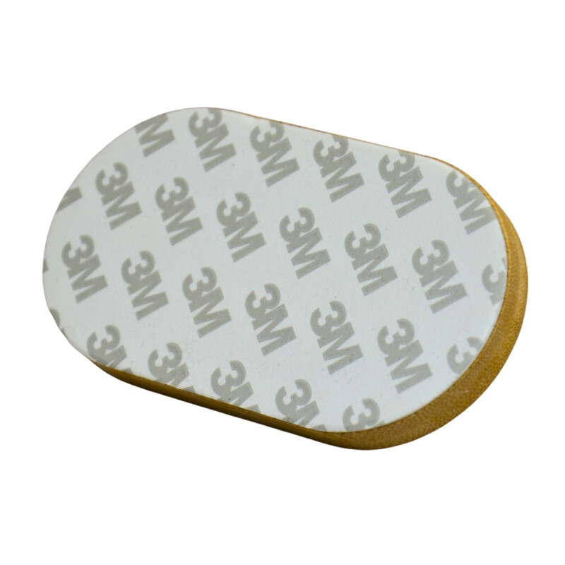 Perchero De Pared Colgante Adhesivo 2 Ganchos Madera Y Metal MADERA