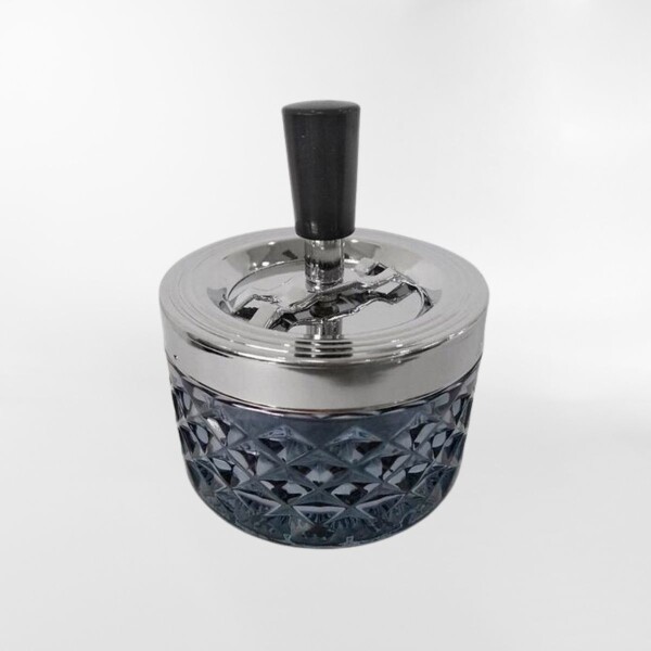 CENICERO CRISTALLO Azul - UNICO