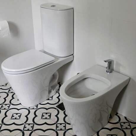 SANITARIO BIDET MARINA BLANCO MATE LOZA PARA BAÑO 000