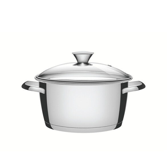 Cacerola honda c/asas y t. vid. 4,2 lts."allegra" TF1828