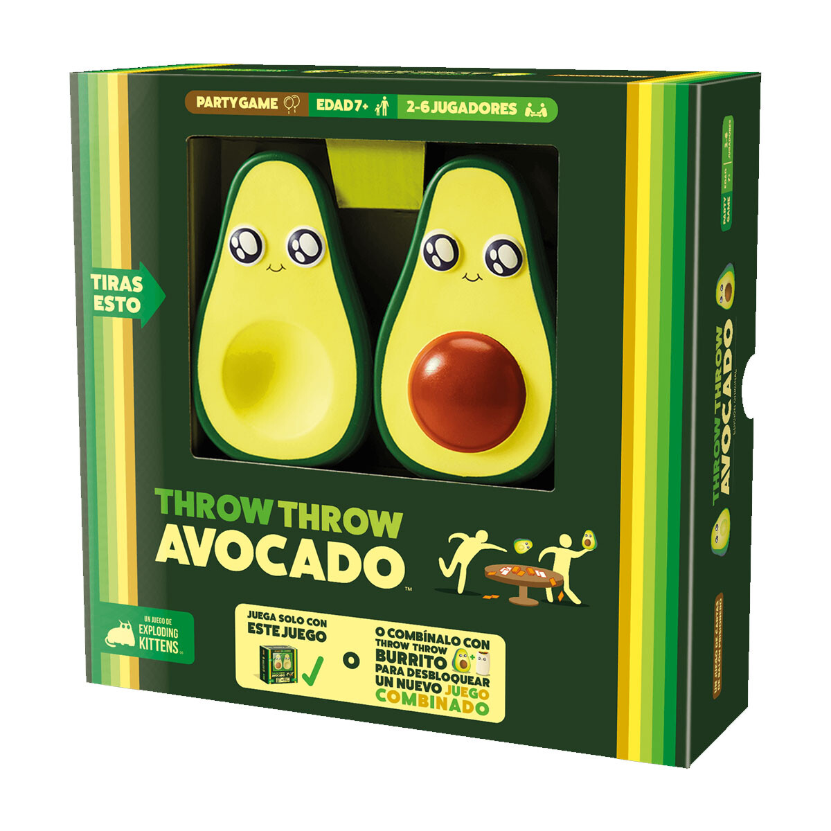 Juego de mesa Throw Throw Avocado 