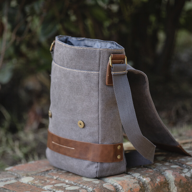 MATERA -MORRAL FUJI CANVAS GRIS