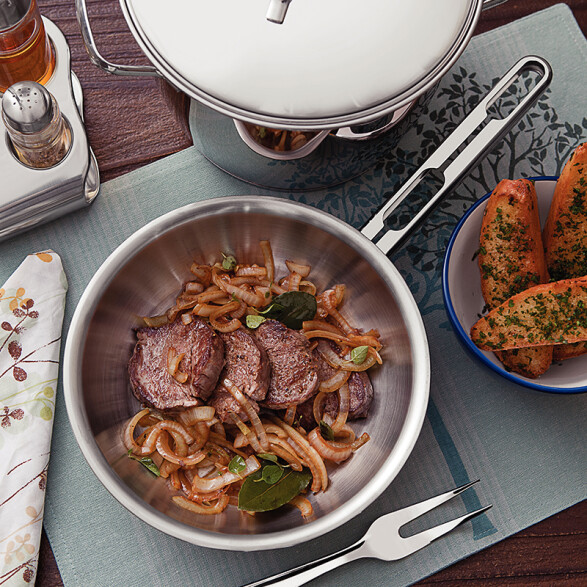 Juego de ollas 3 piezas "ALLEGRA" -TRAMONTINA TF1844