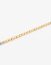 Collares Cortos Metal Collar Corto De Metal Biplating - Combinacion Bicolor