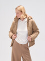Campera Pernas Beige