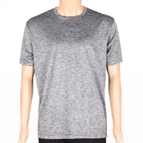 Camiseta Dry Fit Jaspeada Gris jaspeado