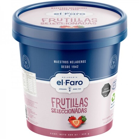 HELADO FRUTILLAS SELECCIONADAS EL FARO 200ML HELADO FRUTILLAS SELECCIONADAS EL FARO 200ML
