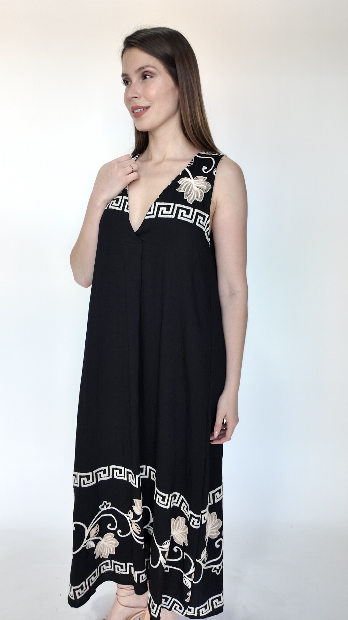 Vestido Khalira Negro