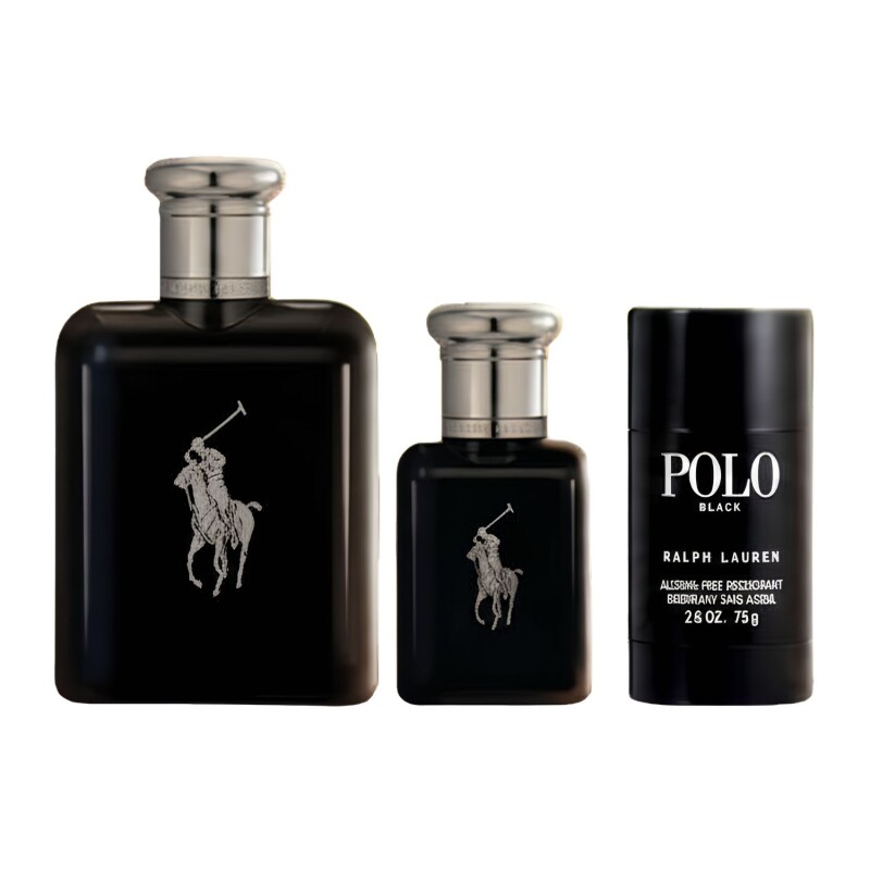 Set Polo Black Edt 125ml + 40 ml +Desodorante de 75g Set Polo Black Edt 125ml + 40 ml +Desodorante de 75g