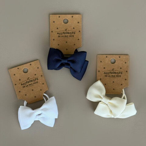 Colitas Lisas X 2 Blanco