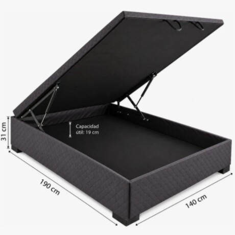 Cama Baul 2 plazas + Colchon HAMPTONS Palladium Cama Baul 2 plazas + Colchon HAMPTONS Palladium