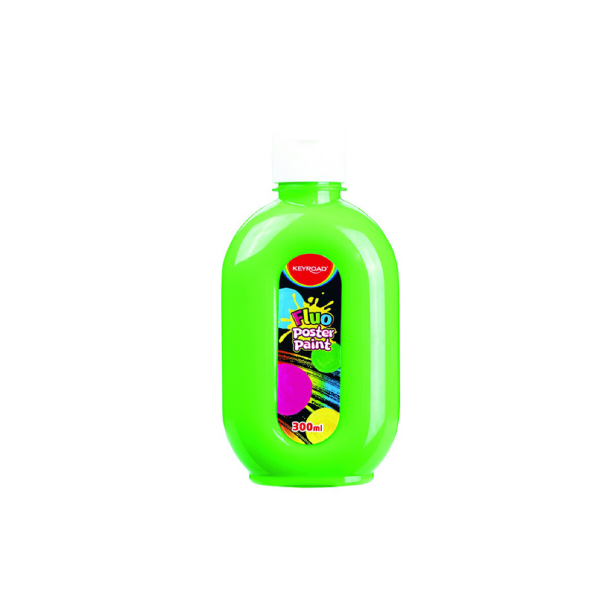 Tempera Keyroad 300 ml Fluo - Verde 