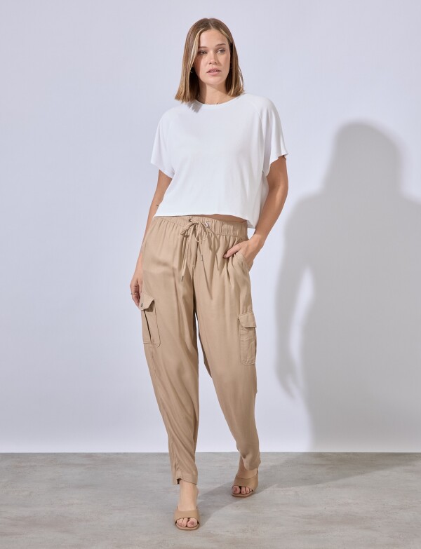 Pantalon Cargo KHAKI