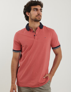 520974 REMERA HARRINGTON LABEL Coral