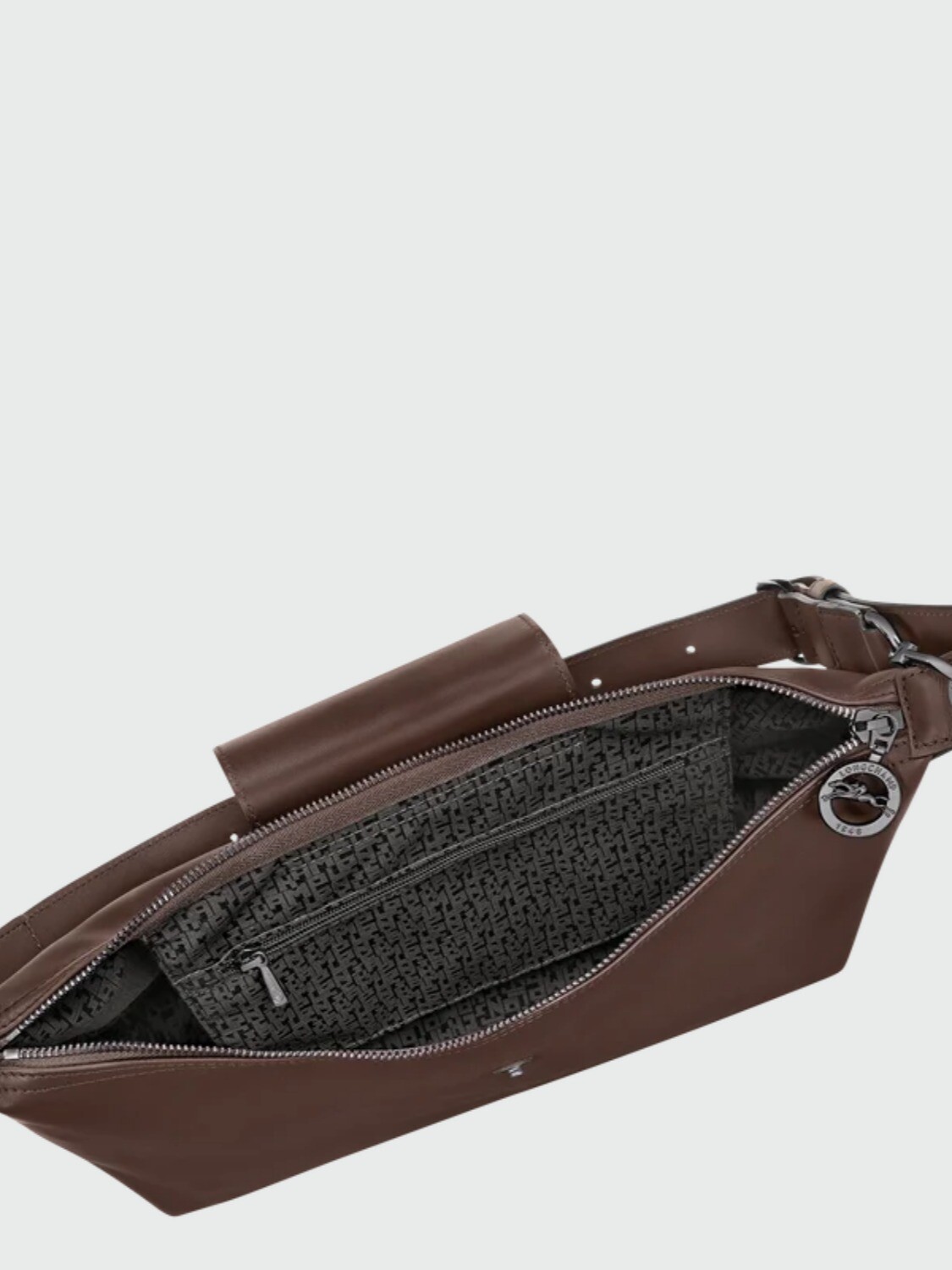 LONGCHAMP - LE PLIAGE XTRA, CARTERA HOBO L Negro Estampado