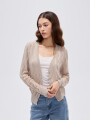 Cardigan Brau Beige