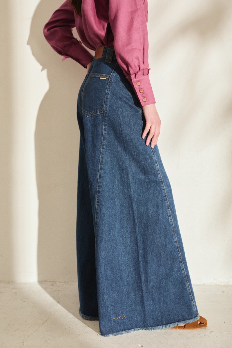 JEAN WIDE XL Azul