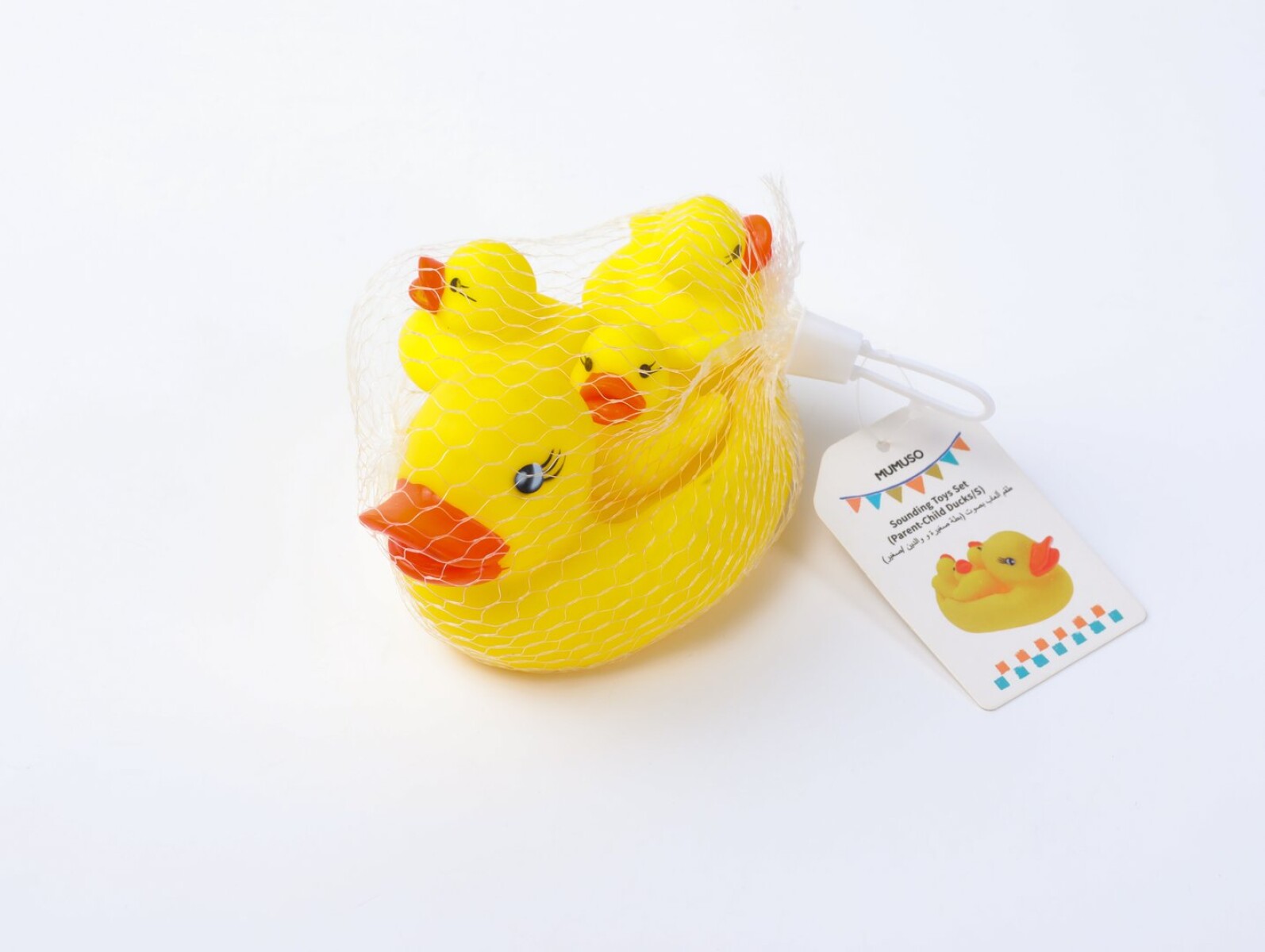 SET DE JUGUETES SONOROS PARA PADRES E HIJOS (PATITOS) 