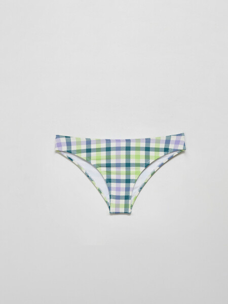 Bombacha bikini Estampado- Cuadros