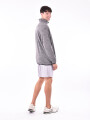 REMERA ROCHET GRIS MELANGE M