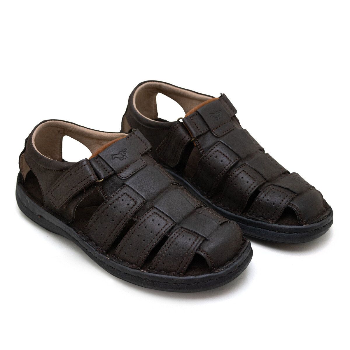 Sandalias Country de Hombre - LODI - Marron Oscuro 