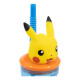 Vaso Alto Con Forma 3d 360ml Pajita Pokemon Pikachu Vaso Alto Con Forma 3d 360ml Pajita Pokemon Pikachu