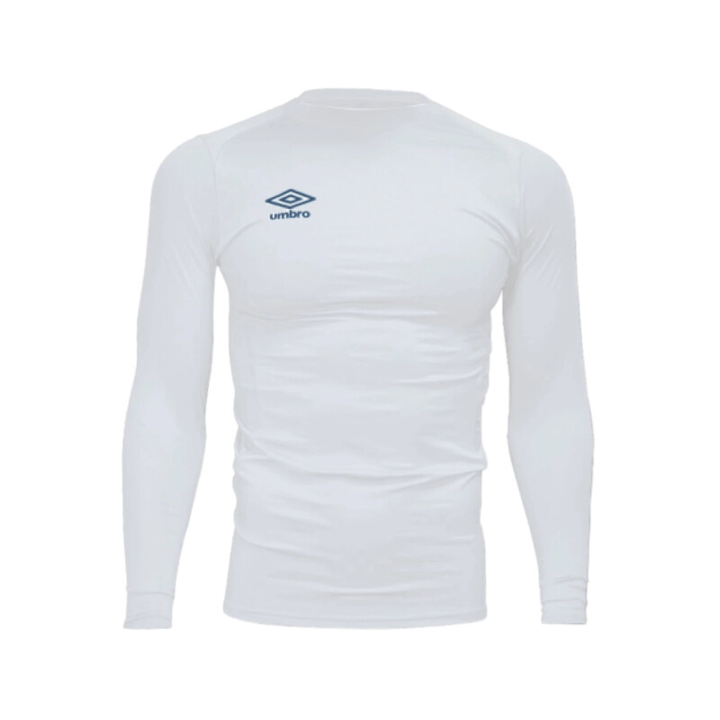 Camiseta Térmica M/Larga Running de Hombre Umbro - 262537U0 Blanco