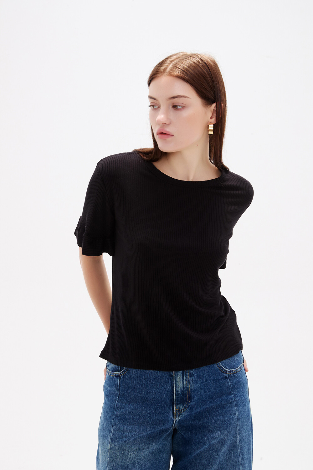 Remera Hagrid Negro