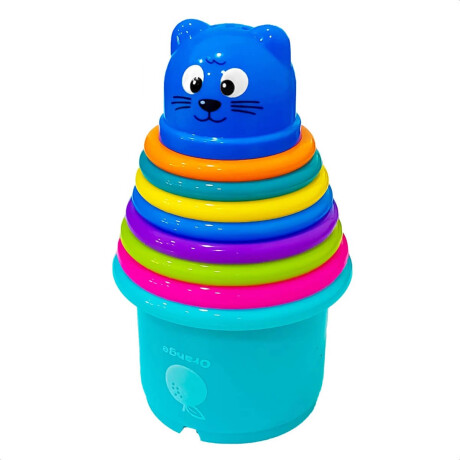 Juego Didáctico 20pcs Apilable Encastrable Para Bebé Juego Didáctico 20pcs Apilable Encastrable Para Bebé