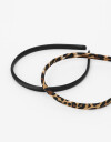 Vinchas Sets Acrilico Set De Mix Vinchas Animal Print - Combinacion Bicolor