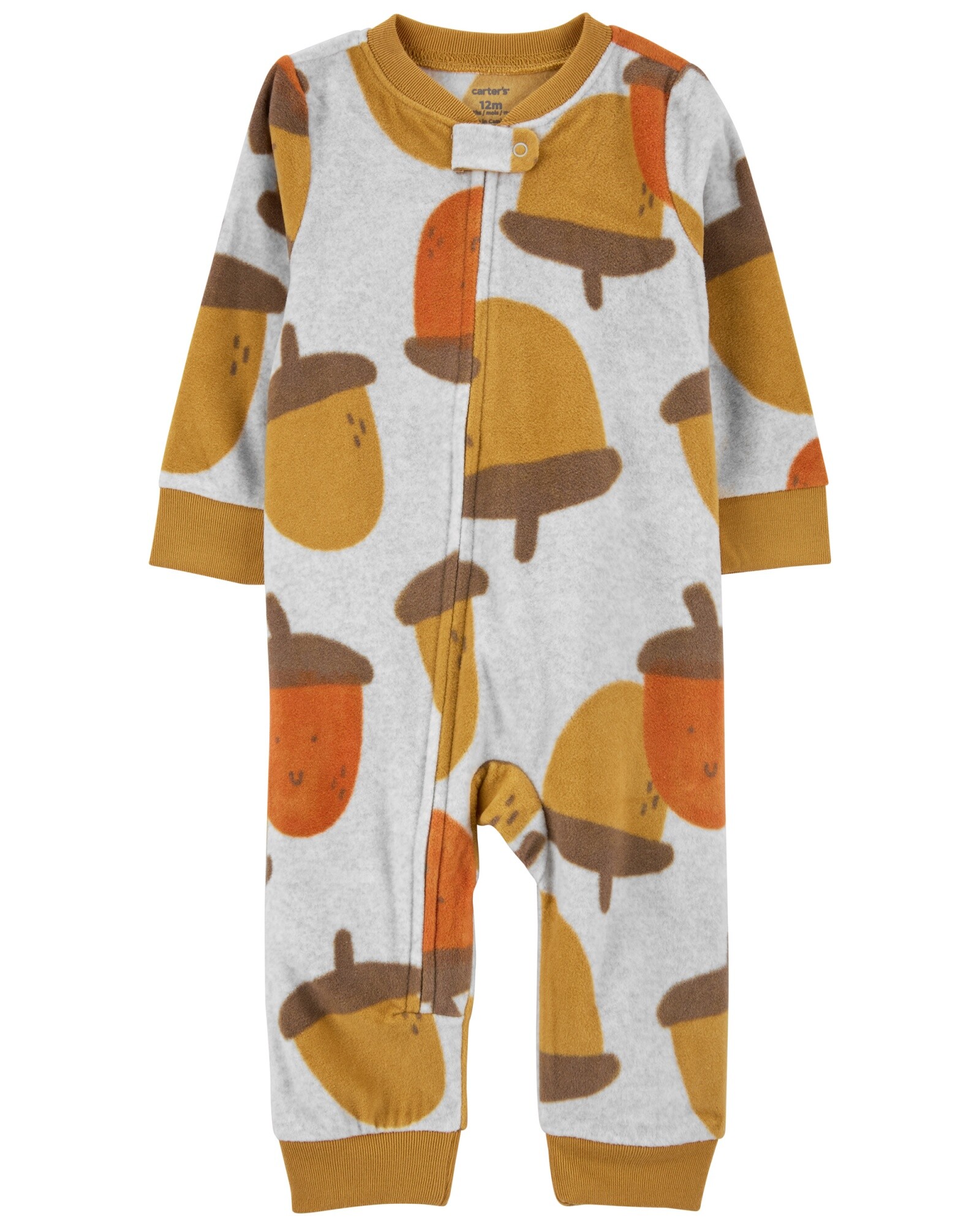 Pijama una pieza de micropolar diseño bellotas Sin color
